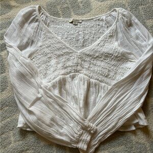 American Eagle Long-Sleeve Blouse